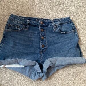 Hollister curvy high rise shorts
